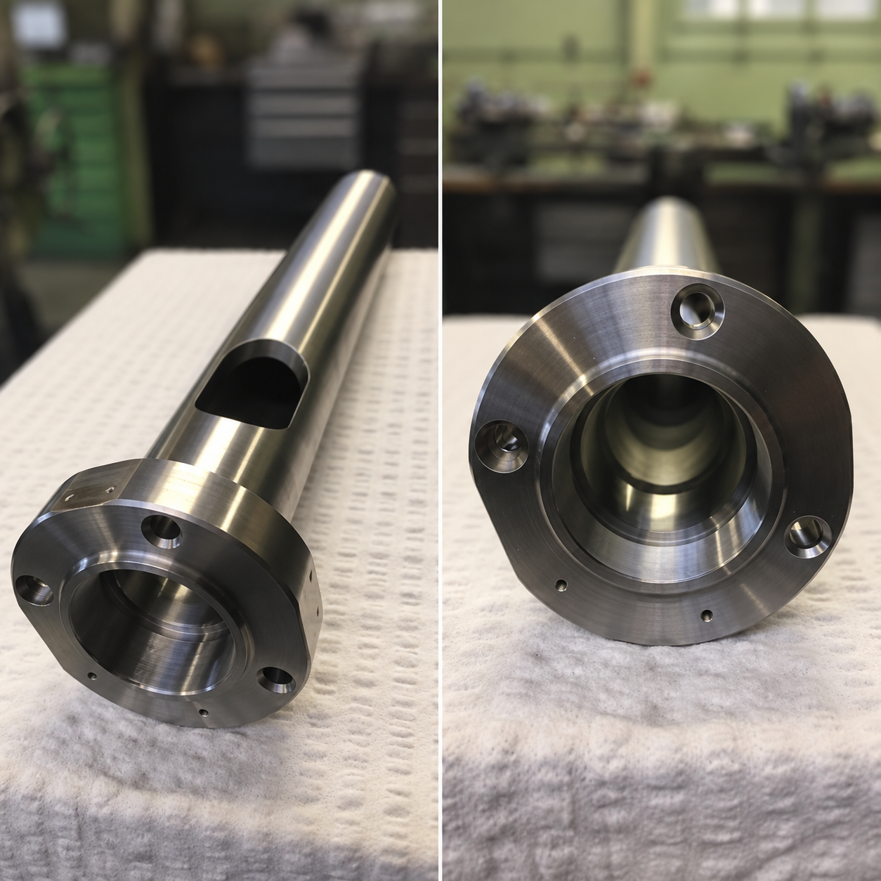 Corps cylindrique usiné par Atelier Garavaldi
